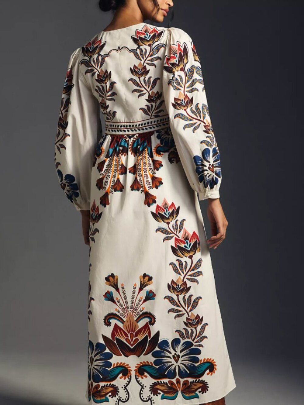 Farm x Anthropologie V-Neck Maxi Dress - Picture 2 of 3